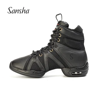 Танцевальная обувь Sansha Superior из сетчатого материала для мужчин и женщин, профессиональные кроссовки для сальсы, джаза, кадриль, P92M