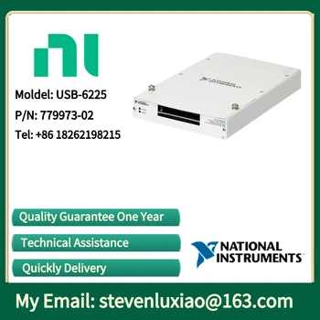 NI USB-6225 779973-02 80- канальный AI (16 бит, 250 кбит/с), двусторонний AO (833 кбит/с), до 24-канального DIO, многофункциональное устройство ввода-вывода USB