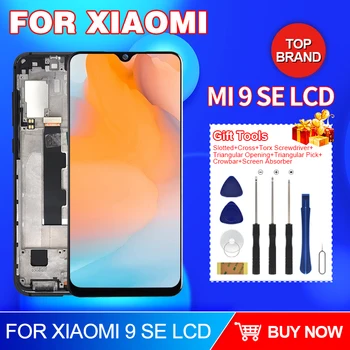 Высококачественный 5,97 Дюймовый Для Xiaomi Mi 9 SE ЖК-дисплей С Сенсорным Экраном Digitizer Mi9 SE M1903F2G В Сборе Для Xiaomi 9 SE Дисплей С Рамкой