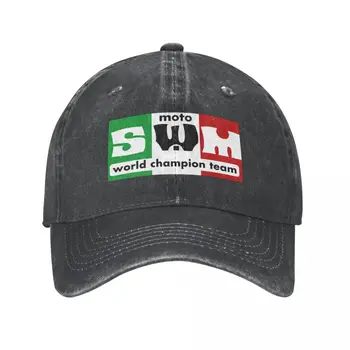 Винтажная кепка SWM Moto, Ковбойская шляпа, кепка для гольфа, модная кепка для женщин, мужская
