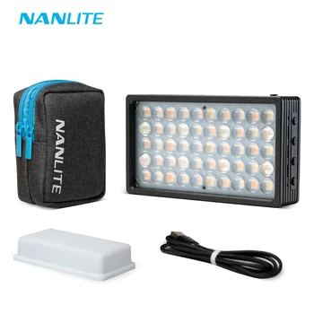 Карманный светильник Nanlite LitoLite 5C, RGB Светодиодный заполняющий светильник, Портативное магнитное освещение для видео и фотосъемки на открытом воздухе