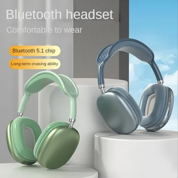 Беспроводная Bluetooth-гарнитура над ухом, беспроводная гарнитура, игровой наушник для ПК, наушник на голову, стереонаушники P9, наушники с шумоподавлением.