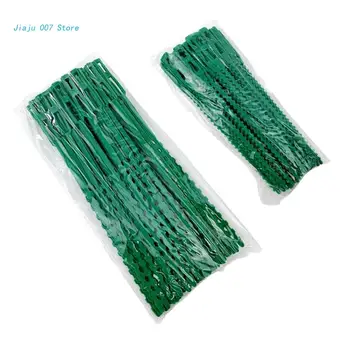 C9GA 50шт Сверхпрочные нейлоновые самоблокирующиеся легкие кабельные стяжки, устойчивые к растениям
