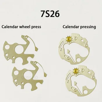 подходят для японского механического механизма Seiko 7S26A /B /7S36B механизм с календарем, нажимающий на планшет, нажимающий на колесо календаря, нажимающий на таблицу