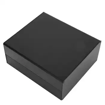 80x160x180 мм Водонепроницаемая Распределительная Коробка Черный Металлический Алюминиевый Корпус DIY Электронный Корпус PCB Инструментальный Проект Усилителя Корпус