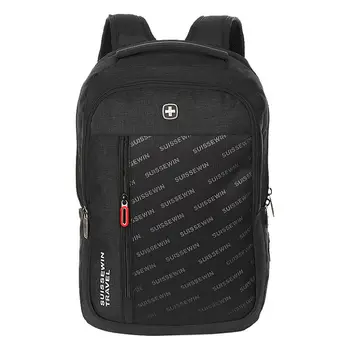 Рюкзак Деловой рюкзак для красоты, светоотражающая сумка для компьютера, водонепроницаемая студенческая сумка, Швейцария