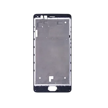 Для OnePlus 3 3T Корпус черного цвета, средняя лицевая панель, рамка, безель