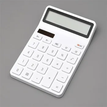Настольный Калькулятор Youpin LEMO Фотоэлектрический Двойной Дисплей С 12 Цифрами Автоматическое Выключение Для Офиса Финансов Бизнеса