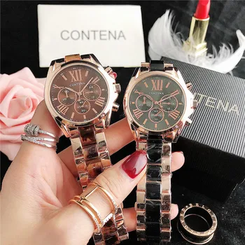Новые женские часы White Fashion Класса Люкс, лидирующий бренд, Классические женские аналоговые кварцевые наручные часы, Элегантный Montre Femme Relogio