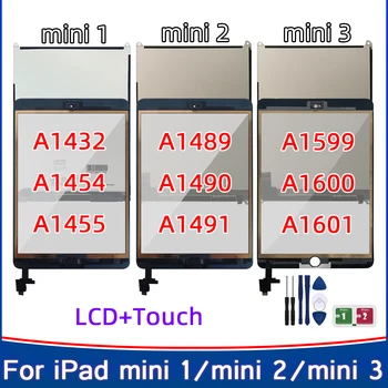 НОВЫЙ ЖК-дисплей с Сенсорным экраном Для APPLE iPad Mini1 Mini2 Mini3 A1432 A1454 A1455 A1489 A1490 A1491 A1600 A1601 Mini 1 2 3