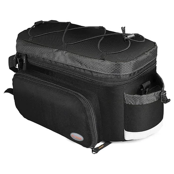 Велосипедная сумка B-SOUL, водонепроницаемая Велосипедная сумка для багажника на заднем сиденье, Многофункциональная портативная упаковка, Выдвижная Велосипедная багажная упаковка