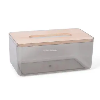 Прозрачная и простая бумажная коробка для домашнего обихода, скандинавский минимализм для творчества, насосная коробка для дома и офиса, прямая поставка