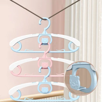 Вешалки для детской одежды Выдвижные полипропиленовые вешалки для одежды для ванной комнаты балкона Портативный Легкий дизайн Удобное использование Многофункциональный