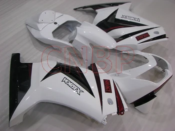 Обвесы для Kawasaki Zx250r 2008-2014 Белые Черные обтекатели EX 250 2008 Обтекатели для Kawasaki Zx250r 2010 без краски
