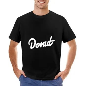 Футболка Donut Media m-erch Donut, короткие черные футболки, футболки оверсайз, спортивные рубашки, футболки для мужчин