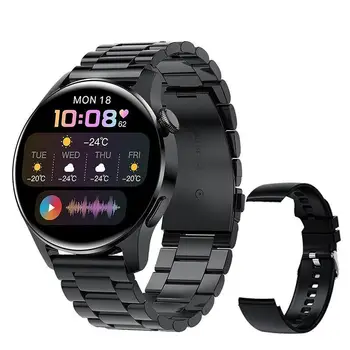 Мужские умные часы, Водонепроницаемый Спортивный Фитнес-трекер, Многофункциональный Bluetooth-вызов, мужские Умные часы для Xiaomi Android IOS HUAWEI + BOX