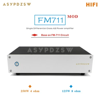 FM711 МОД Стерео класса AB ST 2SC5200 Усилитель мощности 250 Вт 4 Ом/125 Вт 4 Ом С защитой от SPK
