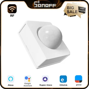 SONOFF PIR3 RF 433 МГц Датчик дистанционного управления движением Детектор человека Через приложение WeLink Оповещение о тревоге Система безопасности Умного дома