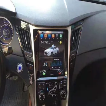 Экран Tesla Восьмиядерный 4 ГБ ОЗУ 64 ГБ ПЗУ Android 10,0 Автомобильный DVD GPS Плеер Бесстекольный Автомобильный Стерео Для Hyundai SONATA 2010-2014 Радио