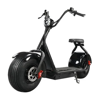 [На складе в США и ЕС] 2022 классический дешевый электрический скутер 18 дюймов 1500 Вт 1000 Вт Двухколесный электрический скутер для взрослых с литиевой батареей