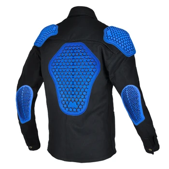 Мотоциклетная куртка, водонепроницаемая футболка с длинным рукавом, куртка для верховой езды с накладкой на плечо, локоть, грудь, спинку, защищающей шестерни