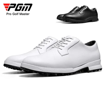 Мужская обувь для гольфа PGM, водонепроницаемая мужская спортивная обувь с защитой от бокового скольжения, дышащие кроссовки XZ270
