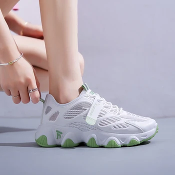 Спортивные кроссовки Для бега, женские дышащие кроссовки для ходьбы с воздушной сеткой, Удобные Модные повседневные кроссовки 2023 года, Chaussure Femme