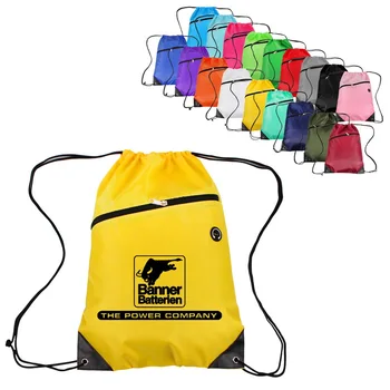Индивидуальные сумки на шнурках из полиэстера, вьючные сумки, подпруги с печатью логотипа собственного бренда