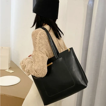 Женская сумка-ранец с верхней ручкой, сумка через плечо из искусственной кожи, сумки-тоут большой емкости