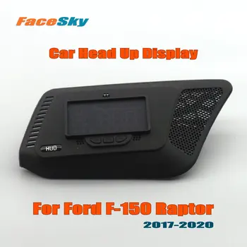 Лицевой Автомобильный Головной Дисплей FaceSky Для Ford F150/F-150 Raptor (P552) 2017-2020 Автомобильные Аксессуары HUD ЖК-Проектор На лобовое стекло