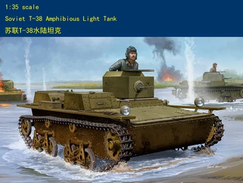 Hobbyboss 1/35 83865 советский легкий танк-амфибия Т-38