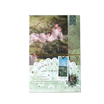 30 шт./компл. Открытки серии Jenny's Garden в стиле ретро, поздравительные открытки в стиле INS, открытка с благословением, украшение для журнала своими руками.